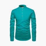 Men Solid Pure Cotton Straight Kurta For Men