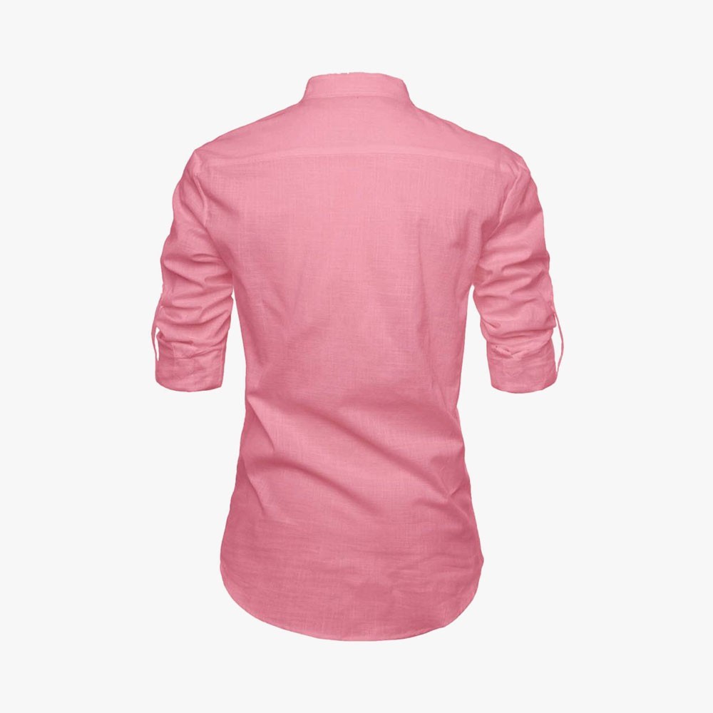 Men Solid Pure Cotton Straight Kurta For Men