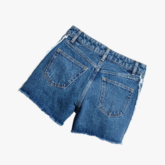 High Waist Straight Summer Jean Shorts Women