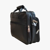Loggin Synthetic Leather Laptop Executive Bag