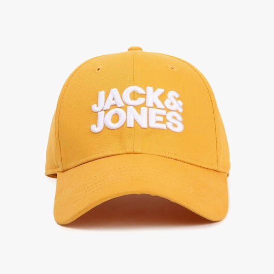 Jack & Jones Men Green & Yellow Embroidered Cap